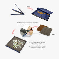 Lavievert 1500 Piece Jigsaw Puzzle Board with Padded Cover - Up to 1500 pcs - image 4
