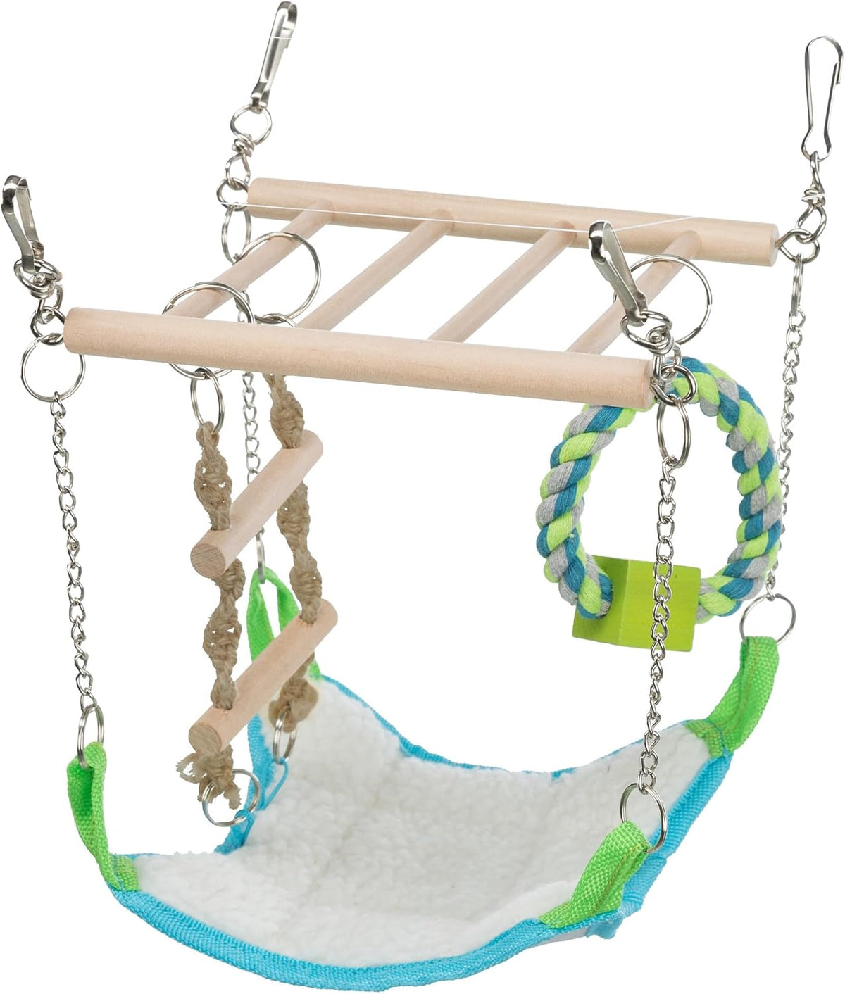 Trixie Small Animal Suspension Bridge - Blue