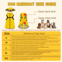 Dog Raincoat: Dog Rain Jacket with Reflective Harness & Removable Hood - Small - image 2