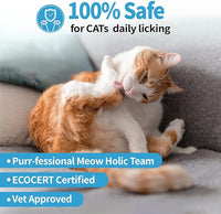 Mooncat Sphynx Cat Waterless Shampoo, Vet Approved No-Rinse Foam for Oily, Sensitive Skin & Wrinkles - Gentle, Hypoallergenic Formula for Hairless Cats, Deep Cleans & Moisturizes