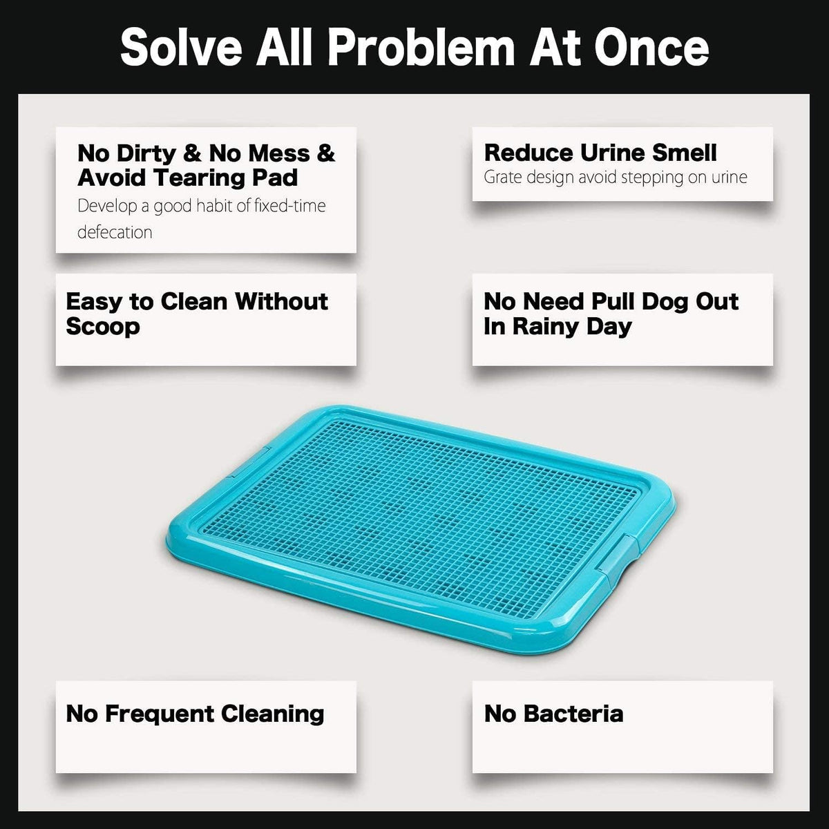 petphabet Training Pad Holder Floor Protection Dog Pad Holder Mesh - 18"X24" - image 4