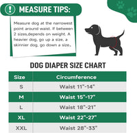 Washable Belly Bands for Male Dogs, Reusable Dog Diapers Male - Small(11"-14") / Octopuses+Plain - image 3