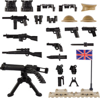 Himirich U.S. WW2 military weapons pack for mini figures in black ABS plastic - view 7