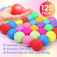 VISCOO 12 Pack Slow Rising Stress Cube - 1.6 in 120 Packs - 12 Colors - image 2