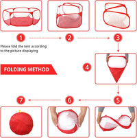 STARBOLO Gray Kids Ball Pit - Red - image 4