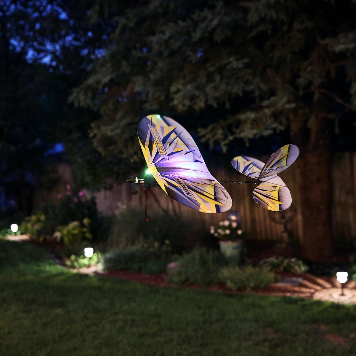 E-flite UMX Night Vapor RTF RC airplane with LED lights - view 2