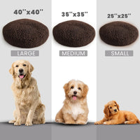 Muddy Mat Cloud K-9 Dog Beds for Small Dogs & Cats - Large (40''X40'') / Chocolate Brown - image 3