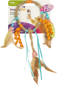 SmartyKat Dream Dangler 2-in-1 Hanging Feather Cat Toy - Set of 1 - image 2