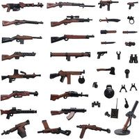Himirich U.S. WW2 military weapons pack for mini figures in black ABS plastic - view 6