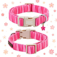Elegant little tail Fall Dog Collar - P-Pink / Large (Pack of 1) - image 3