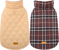 Kuoser Waterproof Dog Coat - Brown / 3X-Large (Pack of 1)