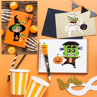 64 Sheets Halloween Stickers for Kids - Halloween DIY Style - image 3