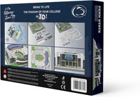 Pro-Lion 3D Jigsaw Puzzle of Michigan Wolverines Stadium 106 Pieces - Penn State Nittany Lions - image 3