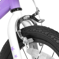 JOYSTAR Pluto 12-20" Kids Bike with Light Up Training Wheels – Fun for Kids & Family - Purple / 12 Inch with Flash Training Wheels - image 4