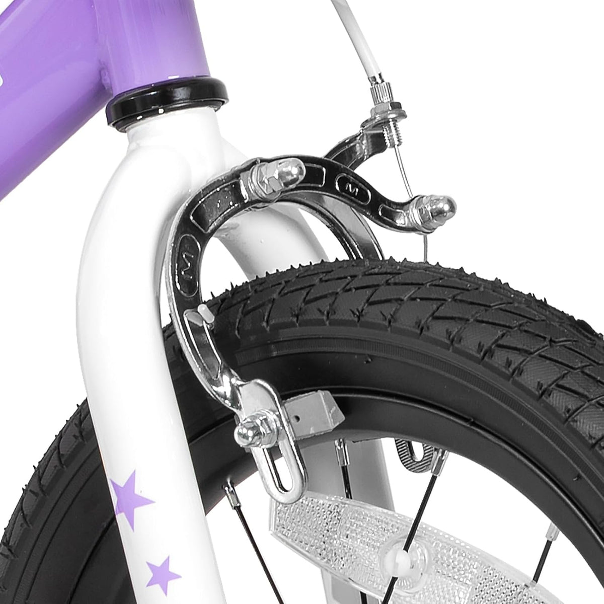 JOYSTAR Pluto 12-20" Kids Bike with Light Up Training Wheels – Fun for Kids & Family - Purple / 12 Inch with Flash Training Wheels - image 4