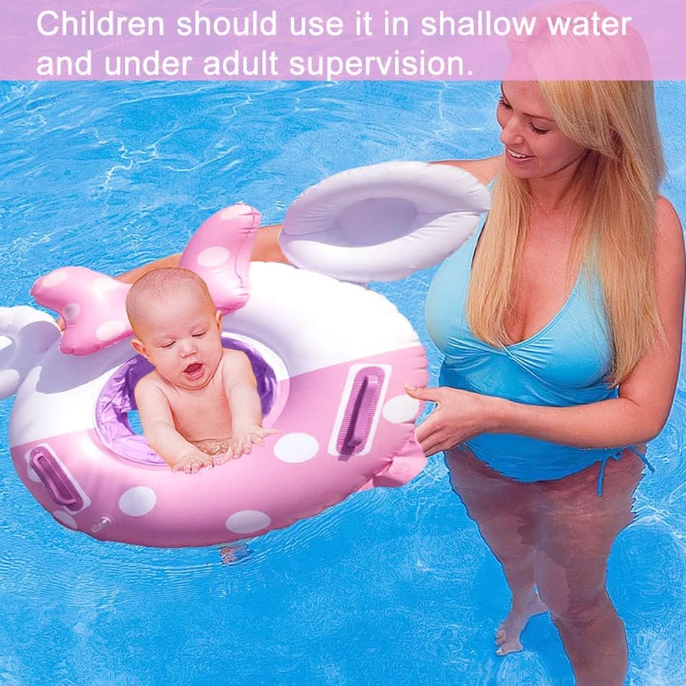 Umbresen Baby Swimming Float - Bowknot Mouse - image 3