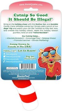 Meowijuana | Get Twisted Bundle | Get Twisted Stocking and Winter Lift | Promotes Play and Cat Health | Includes Organic Catnip | Feline and Cat Lover Approved