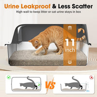 2PACK Stainless Steel Litter Box - Multi-Colored / XL - image 2