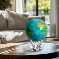 MOVA Self Rotating Globe, Ocean Blue Relief Classic – Fun for Kids & Family - Prestige (8.5") - image 3