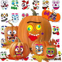 60 Pack Large Pumpkin Stickers - style 5