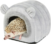 Hedgehog Bed Cave Nest Hideout - Gray