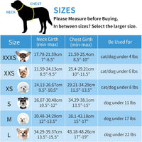 Breathable Dog Harness Small Sized and Leash Set - Blue-Pink / XS(Chest: 11.5 - 13.5") - image 4