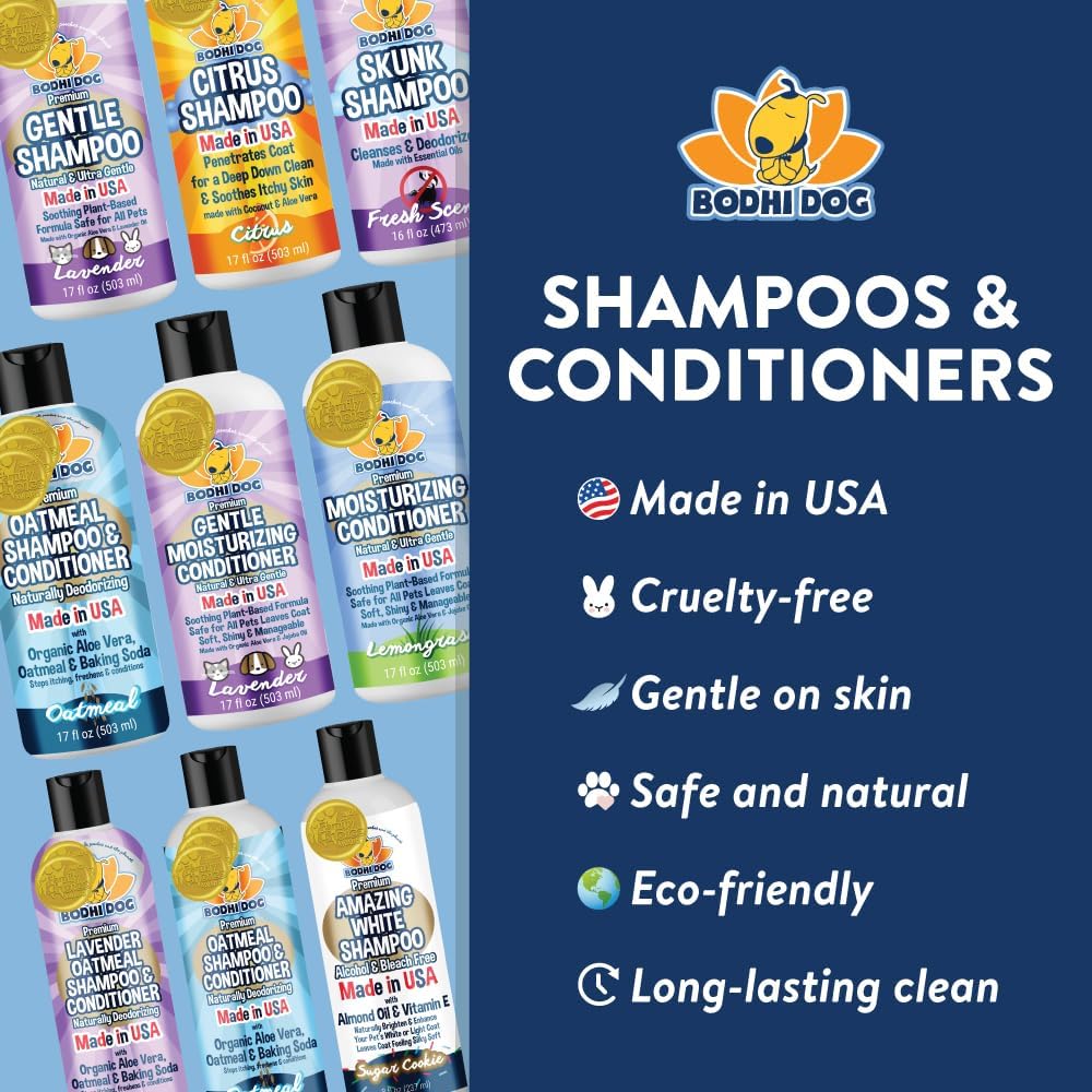 Bodhi Dog Skunk Shampoo | Skunk Smell Odor Remover Cleans & Deodorizes Using Essential Oils - Skunk Shampoo / 16 Fl Oz - image 4