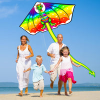 Kite for Kids Ages 4-8-12 & Adults - 2Pcs Dinosaur Kites - image 4