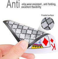 Teskyer Waterproof Plastic Playing Cards, 2 Decks, Large Index – Fun for Kids & Family - 2 Pack (Standard Index) - image 3