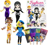 VKPI 4 Butterflies Foam Art Crafts Gift Kit - Dress Ups