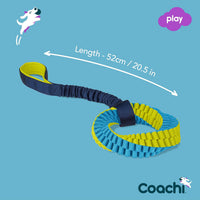Coachi Tuggi Tug, Interactive Dog Toy for Tug of War & Play - Tuggi Helix - image 4