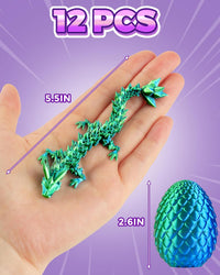 12PACK 3D Printed Dragon Eggs - 12 Pack - image 2