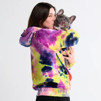 Spark Paws Human Hoodie, Matching Dog and Owner Clothes - X-Large / Berry Lemonade - image 2