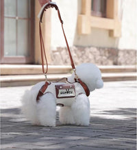 Wakytu Dog Lift Harness Dog Carrier Sling for Small Dogs & Cats - X-Small(2-5 LBS) / 1.0 White - image 3