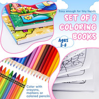 5 Pack Reusable Water Coloring Book for Toddlers – Fun for Kids & Family - Coloring Book / 2 PCS - image 4