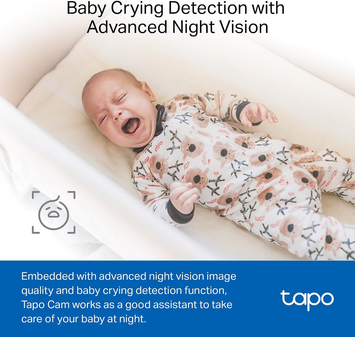 Tapo 1080P Indoor Security Camera, Baby Monitor, Dog Camera - 1080P / Black / 4-Pack - image 4