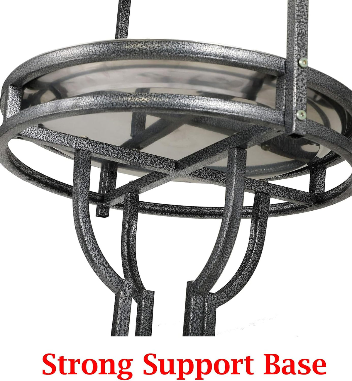 Elegant and Strong Durable Wrought Iron Parrot Bird Play Gym Ground - image 4