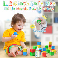 Large Magnetic Blocks,56PCS 1.34in 3D Building Cubes for Kids Ages 3+ – Fun for Kids & Family - Magnetic Blocks - image 3