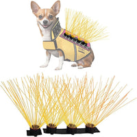Coyotevest Coyotewhiskers Protective Nylon Dog Harness Bristles - Yellow