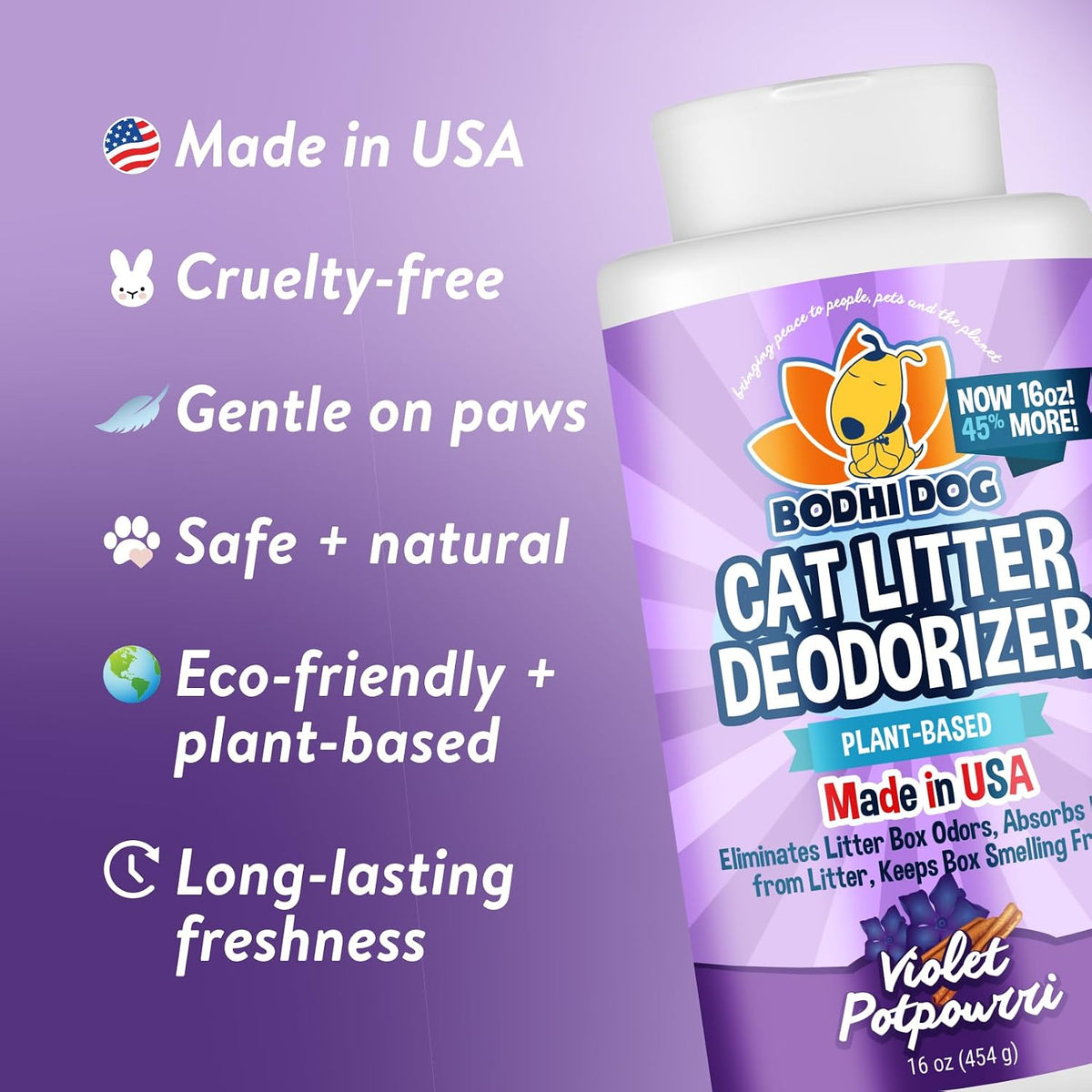 Cat Litter Box Deodorizer - Box Refresher - image 2