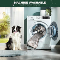 FXW Washable Pee Pads for Dogs, Puppy Pads with Super Absorbent, Specifically Designed for Potty Training, 39" Square, Khaki, 1 Pack