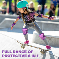 BOSONER knee pads for kids set with elbow pads and wrist guards - view 24