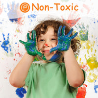 ABEIER Washable Finger Paint for Toddlers 1-3 - 1.21 Fl Oz (Pack of 12) - image 4