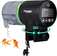 Freesea Automatic Fish Feeder for Aquarium: One-Touch Easy Setup & 3 - FS-069BT