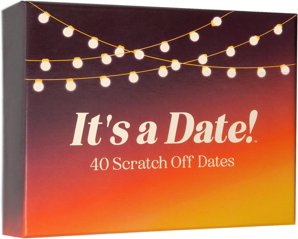 It's a Date!, 40 Fun and Romantic Scratch Off Date Night Ideas for Him, Her, Girlfriend, Boyfriend