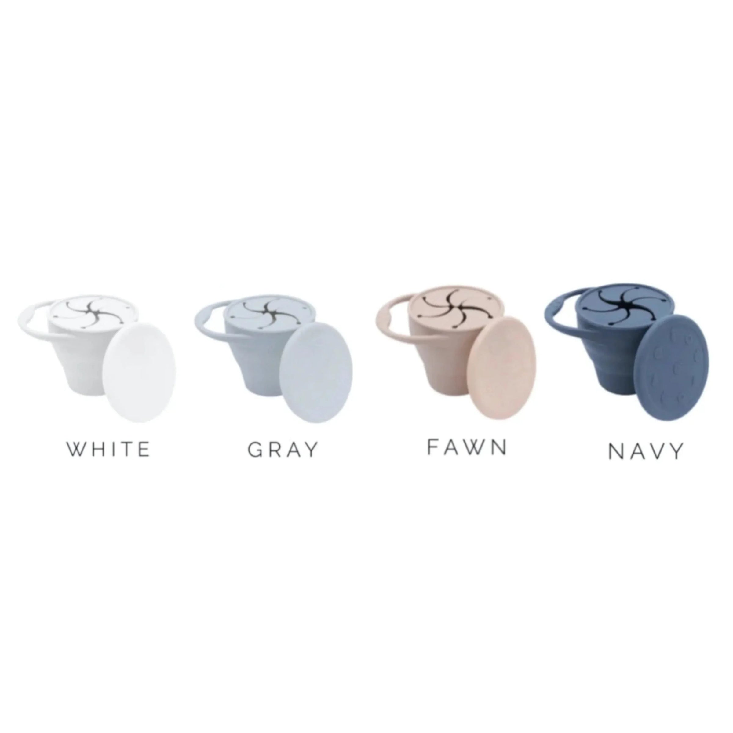 Silicone Collapsible Snack Cup (More Colors Available) - BIG FRENCHIES