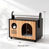 Cat and Dog Kennel Modern 19 Inches X 12 X 17.5
