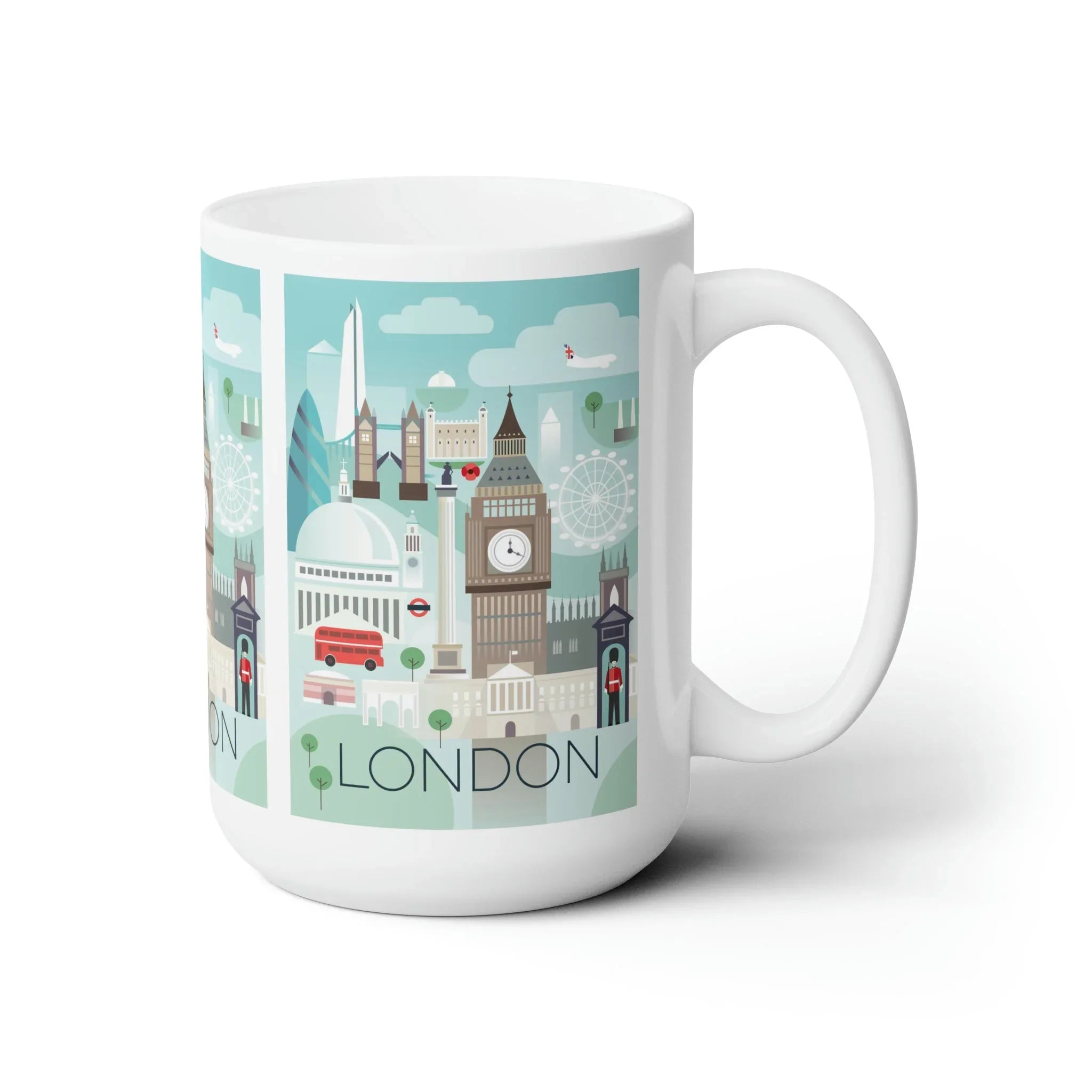 London Ceramic Mug 11oz or 15oz - BIG FRENCHIES