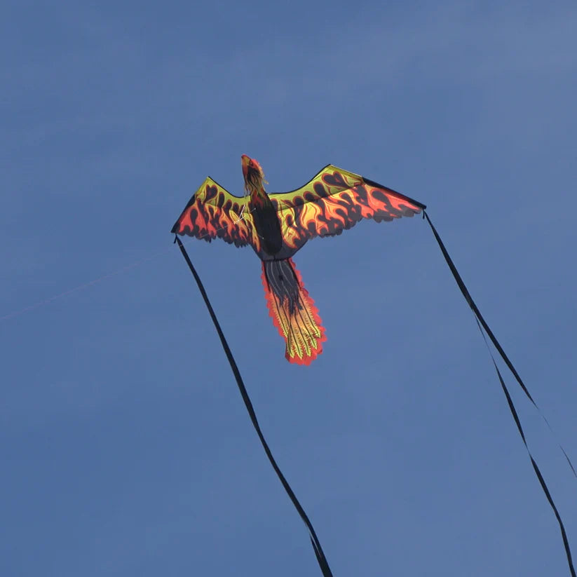 74 inch (6 foot) Wingspan 3-D Nylon Firebird Phoenix Kite