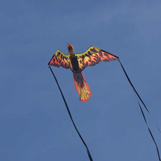 74 inch (6 foot) Wingspan 3-D Nylon Firebird Phoenix Kite